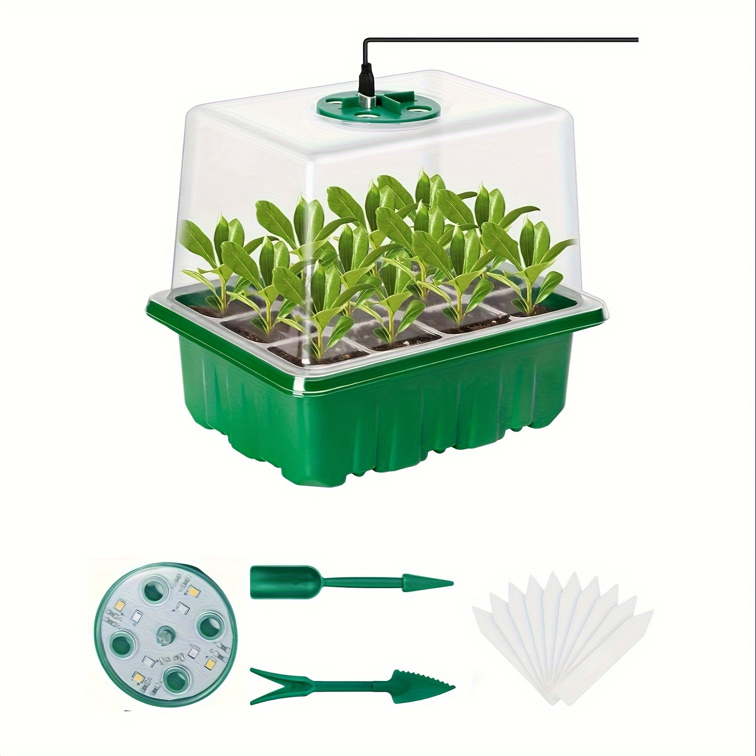مجموعة بدء زراعة الشتلات - 1/2 - مراجعة Humidity Dome Kit وسعره